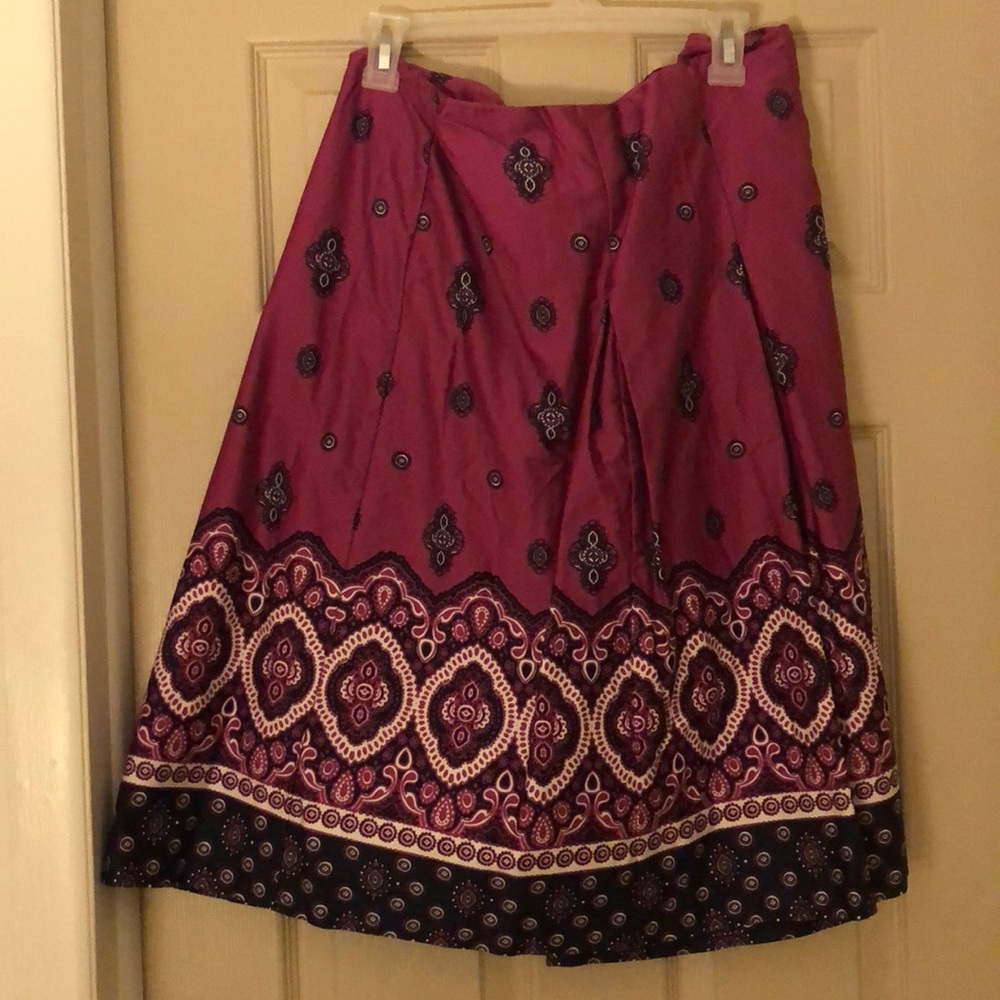 Patterned Charter Club full skirt